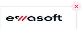 ewasoft skewed logo